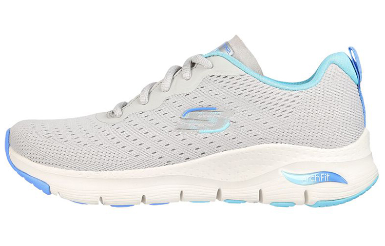 (W) Skechers Arch Fit 'Grey Blue'