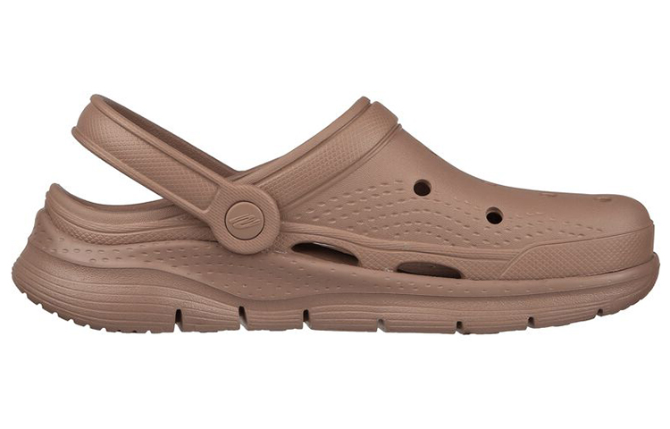 Order (W) Skechers Arch Fit 'It's A Fit' Sandal Kasual Fashion 'Coklat' 111385-TAN
