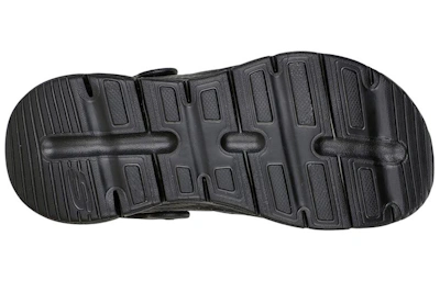 (Women) Skechers Arch Fit 'It's A Fit Bubble Shoe Outdoor Sports Sandal' Black