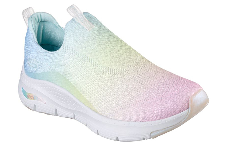 (W) Skechers Arch Fit 'Pink Blue' 圖 3