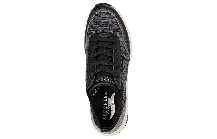 Shop (Women) Skechers Arch Fit: S-Miles 'Slithering Steps Black' 155566-BLK