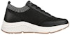 (W) Skechers Arch Fit: S-Miles 'Berjalan Hitam Putih' 155565-BLK