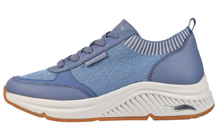 (Women) Skechers Arch Fit: S-Miles 'Walk On Blue' 155565-BLU