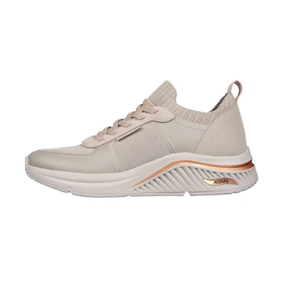 (W) Skechers Arch Fit 'S-Miles Grey Brown'