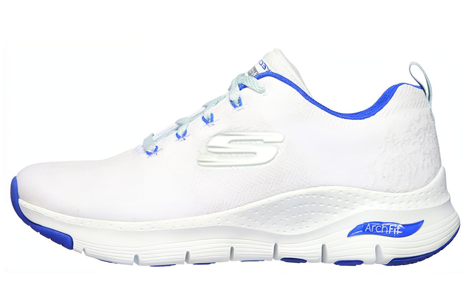Buy (Women) Skechers Arch Fit 'White Blue' 149414-WBL