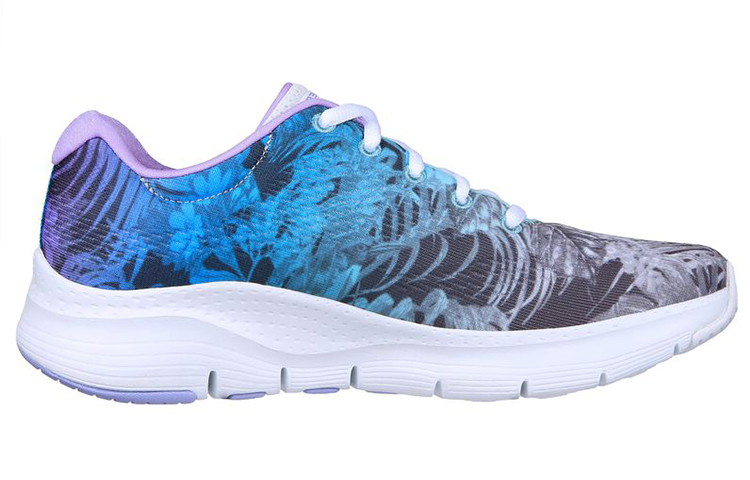 (W) Skechers Arch Fit 'White Blue Black' 圖 2