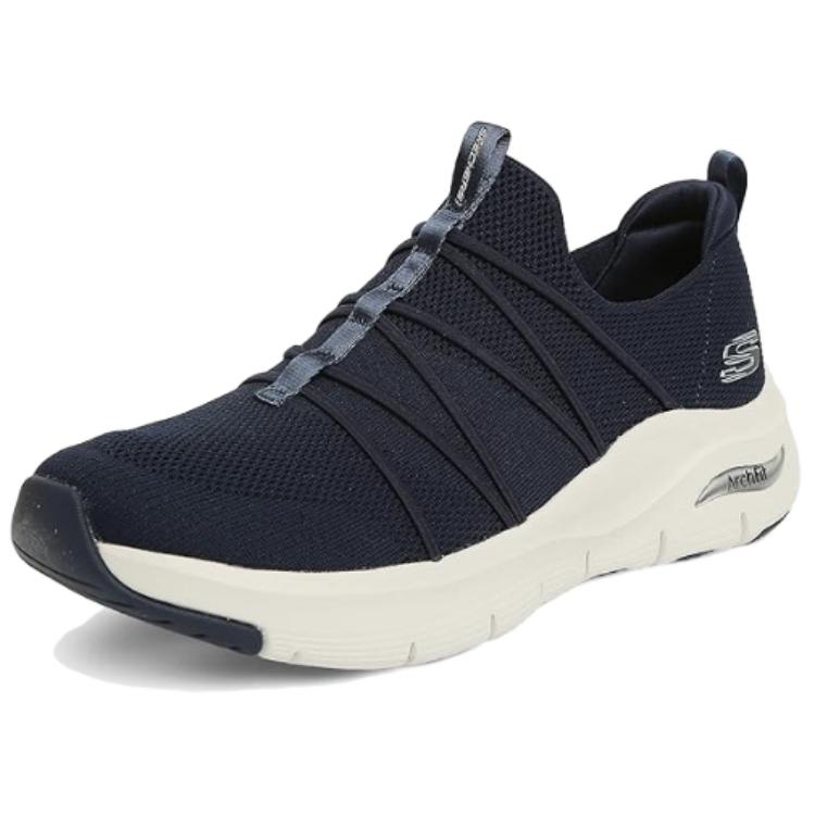 (W) Skechers Arch Fit All Tied 'Navy White' 圖 3