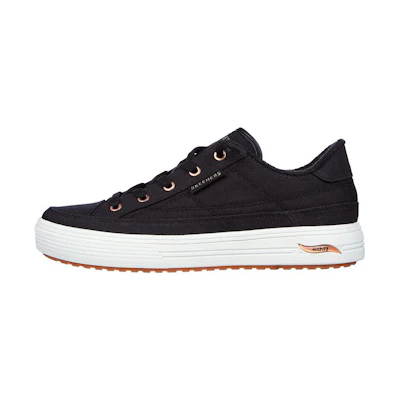 (W) Skechers Arch Fit Arcade Meet Ya There White Gum 'Black'
