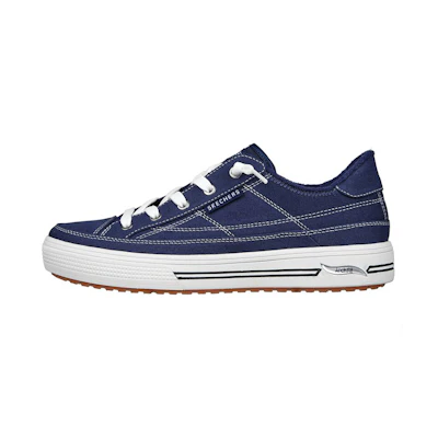 (W) Skechers Arch Fit Arcade 'Navy White'