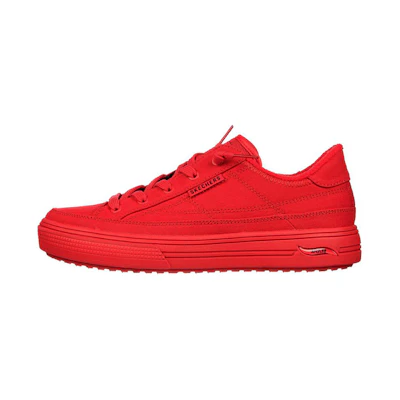 (W) Skechers Arch Fit Arcade 'Red CMFT Low-Top Casual'