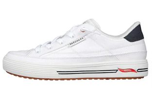 (Women) Skechers Arch Fit Arcade 'White' 177195-WNVR (Women) Skechers Arch Fit Arcade 'White' 177195-WNVR
