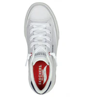 Lookbook Skechers Arch Fit Arcade 低筒 帆布鞋 女款 白色