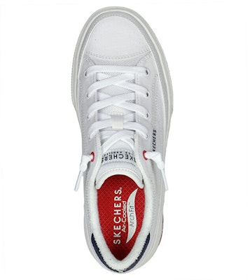 (W) Skechers Arch Fit Arcade 'Putih' 177195-WNVR Lookbook (W) Skechers Arch Fit Arcade 'Putih' 177195-WNVR