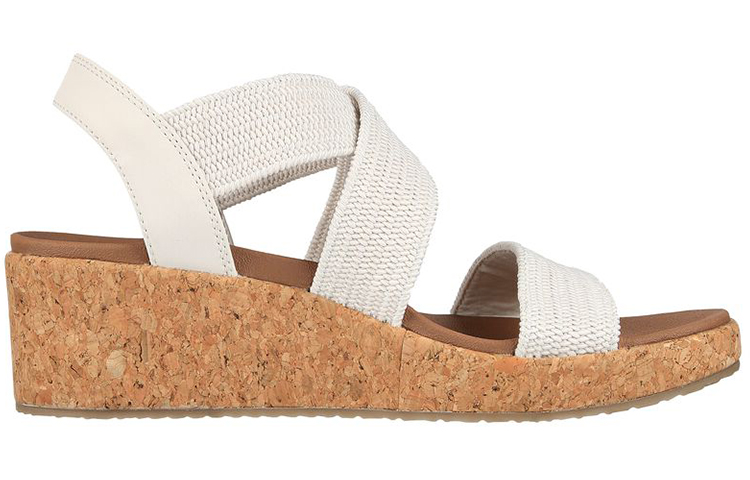 Order (W) Skechers Arch Fit Beverlee-Love Stays 'Blanco Marrón' 119260-WHT