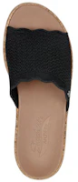 Shop (W) 斯凯奇 Arch Fit Beverlee "黑色楔形凉拖" 119329-BLK