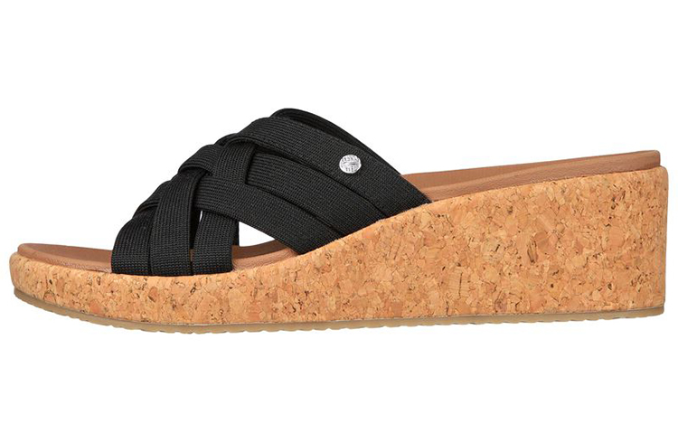 (Women) Skechers Arch Fit Beverlee 'Brown Black' 119258-BLK