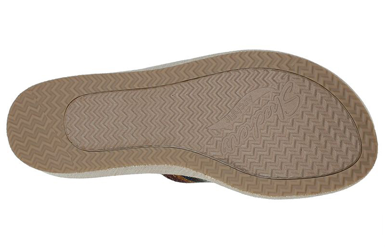 Shop (W) Skechers Arch Fit Beverlee 'Caramel Fesyen Wedges Slide' 119259-MLT