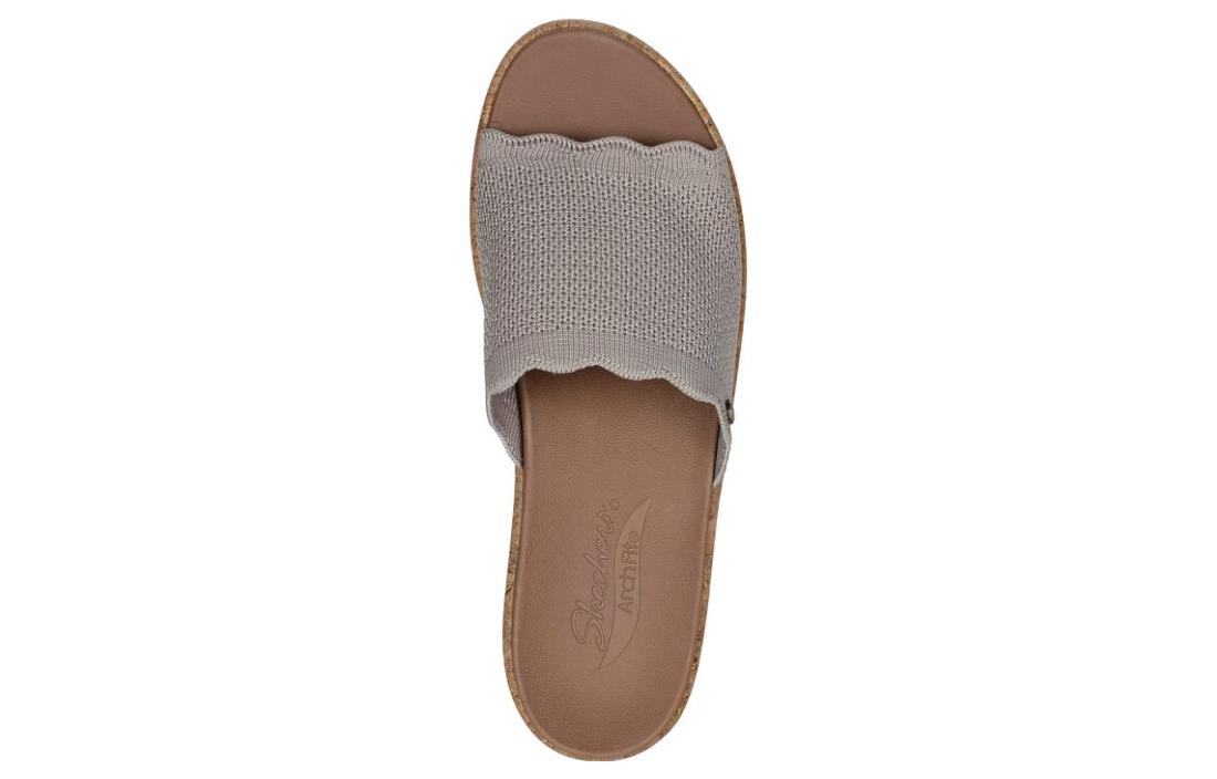 Lookbook (W) Skechers Arch Fit Beverlee 'Kelabu Coklat' 119329-TPE