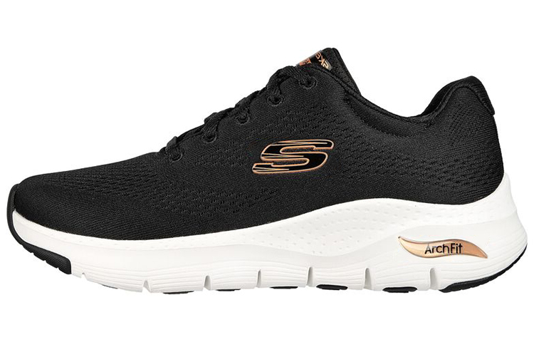 (Women) Skechers Arch Fit Big Appeal 'Black White' 149057-BKRG