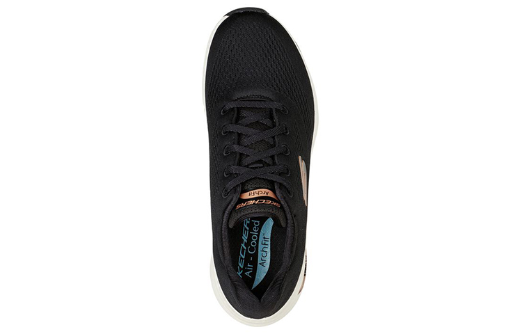 Shop (Women) Skechers Arch Fit Big Appeal 'Black White' 149057-BKRG