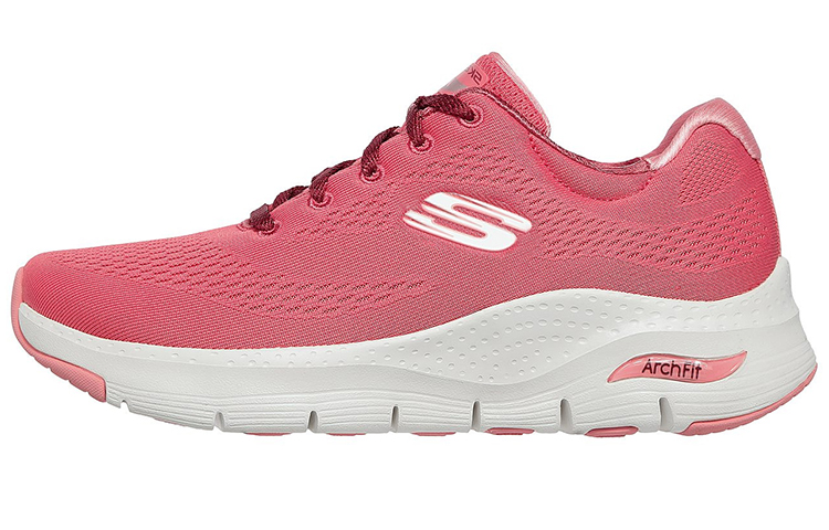 (Women) Skechers Arch Fit Big Appeal 'Pink Low-Top' 149057-ROS
