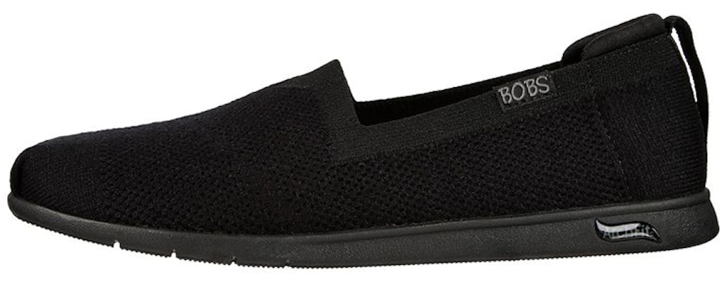 (Women) Skechers Arch Fit Bobs Plush 'Casual Comfort Black Slip-On' 114109-BBK Buy (Women) Skechers Arch Fit Bobs Plush 'Casual Comfort Black Slip-On' 114109-BBK