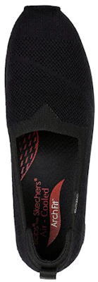 (W) スケッチャーズ アーチフィット 快適スリッポン (Sukecchaazu Aachifitto Kaiteki Surippon) 114109-BBK Shop (W) スケッチャーズ アーチフィット 快適スリッポン (Sukecchaazu Aachifitto Kaiteki Surippon) 114109-BBK
