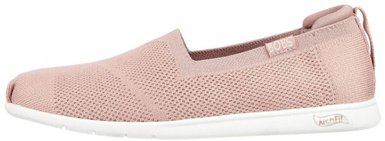(Women) Skechers Arch Fit Bobs Plush 'Pink Casual Comfort' 114109-MVE (Women) Skechers Arch Fit Bobs Plush 'Pink Casual Comfort' 114109-MVE
