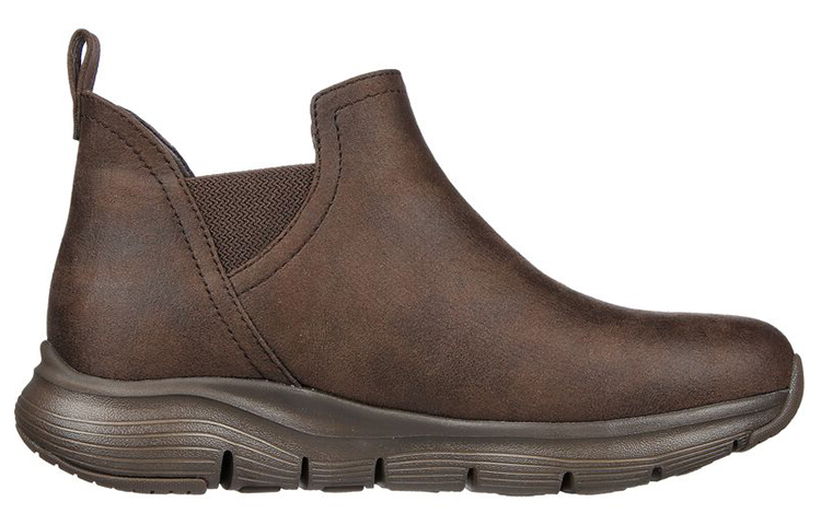 (W) Skechers Arch Fit Boot 'Smooth High-Top Brown Chelsea' 圖 2