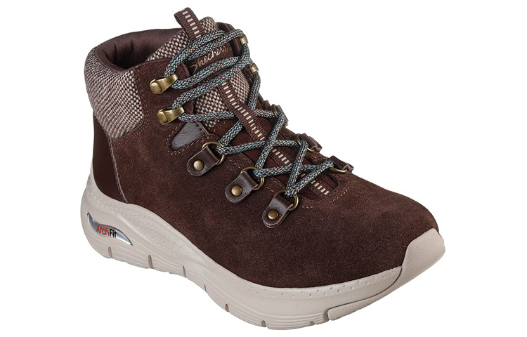 (W) Skechers Arch Fit Bootie 'Chocolate' 圖 3