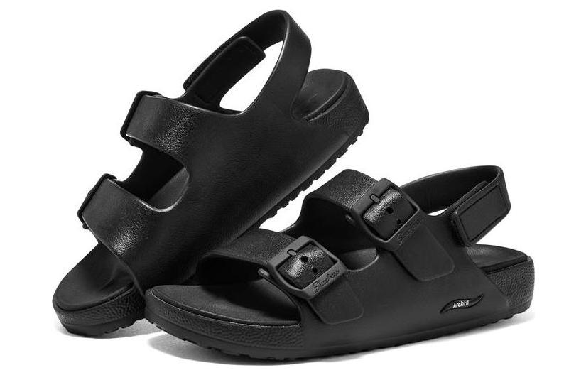 Lookbook Skechers Arch Fit Cali Breeze 2.0 運動涼鞋 女款 黑色