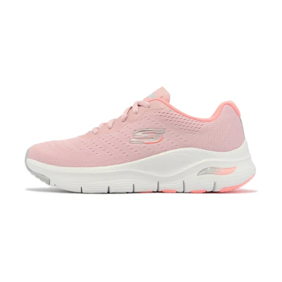 (W) SKECHERS Arch Fit Casual Shoes Pink