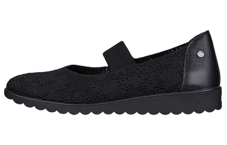(Women) Skechers Arch Fit Cleo Wedge 'Black' 158493-BBK