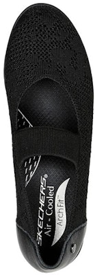 (W) スケッチャーズ アーチフィット クレオ ウェッジ (ブラック) 158493-BBK Shop (W) スケッチャーズ アーチフィット クレオ ウェッジ (ブラック) 158493-BBK