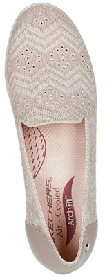 (W) 斯凯奇女鞋 Arch Fit Cleo 粉色透气懒人鞋 158491-TPE Shop (W) 斯凯奇女鞋 Arch Fit Cleo 粉色透气懒人鞋 158491-TPE