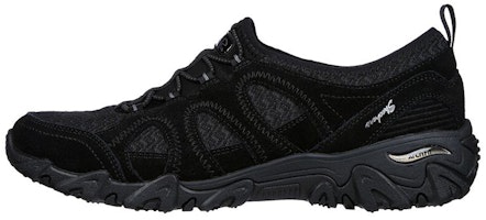 (Women) Skechers Arch Fit Compulsions 'Black Slip-On' 100550-BBK (Women) Skechers Arch Fit Compulsions 'Black Slip-On' 100550-BBK