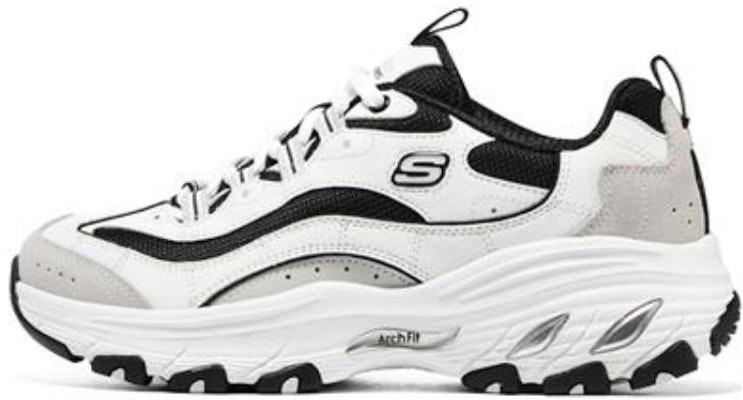 (Women) Skechers Arch Fit D'Lites 149805-WBK Buy (Women) Skechers Arch Fit D'Lites 149805-WBK