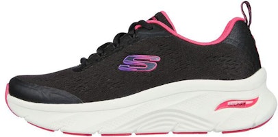 (Women) Skechers Arch Fit D'Lux 'Black' 149687-BKHP (Women) Skechers Arch Fit D'Lux 'Black' 149687-BKHP