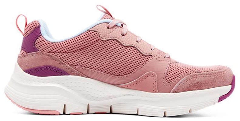 (Women) Skechers Arch Fit D'Lux 'Anti-Slip Wear-Resistant Pink Purple' 149723-MVMT Order (Women) Skechers Arch Fit D'Lux 'Anti-Slip Wear-Resistant Pink Purple' 149723-MVMT
