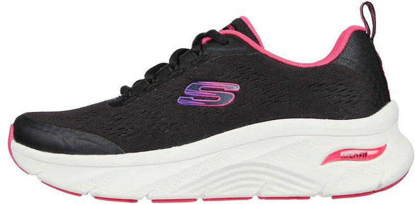 (Women) Skechers Arch Fit D'Lux 'Black' 149687-BKHP Buy (Women) Skechers Arch Fit D'Lux 'Black' 149687-BKHP