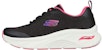 (W) Skechers Arch Fit D'Lux 'Hitam' 149687-BKHP