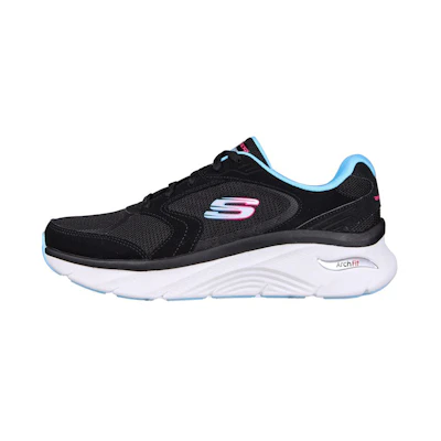 (W) Skechers Arch Fit D'Lux 'Black CMFT Casual'