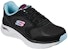 (W) Skechers Arch Fit D'Lux 'Hitam Kasual Selesa' 149686-BKBL