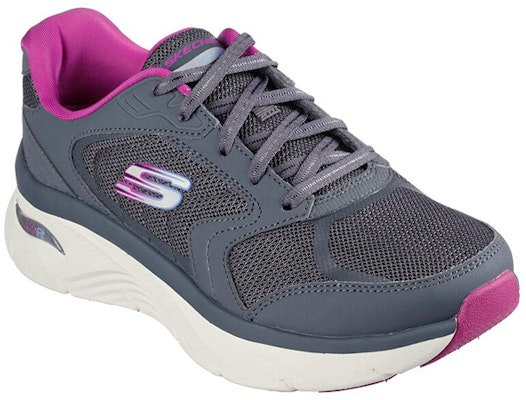 (Women) Skechers Arch Fit DLux 'Charcoal Purple' 149686-CCPR Lookbook (Women) Skechers Arch Fit DLux 'Charcoal Purple' 149686-CCPR