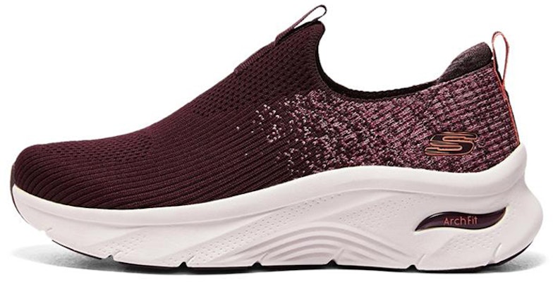 (Women) Skechers Arch Fit D'Lux 'Burgundy Slip-On' 149684-BURG Buy (Women) Skechers Arch Fit D'Lux 'Burgundy Slip-On' 149684-BURG
