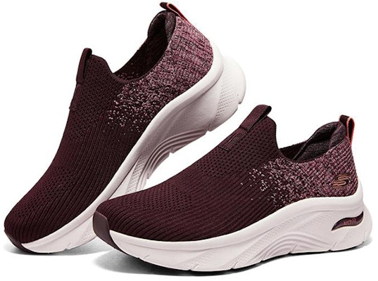 (Women) Skechers Arch Fit D'Lux 'Burgundy Slip-On' 149684-BURG Lookbook (Women) Skechers Arch Fit D'Lux 'Burgundy Slip-On' 149684-BURG