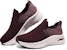 (W) Skechers Arch Fit D'Lux 'Burgundy Slip-On' Lelaki Perempuan 149684-BURG