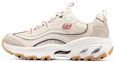 (Women) Skechers Arch Fit DLlites 'Brown' 149805-NTMT (Women) Skechers Arch Fit DLlites 'Brown' 149805-NTMT
