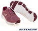 Shop (W) スケッチャーズ アーチフィット デラックス カジュアルシューズ ピンク レッド 149686MVE