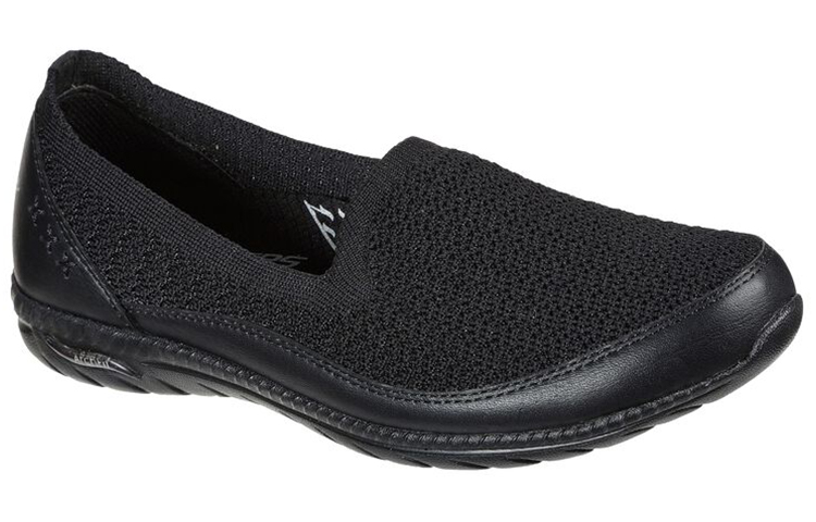 (W) Skechers Arch Fit Flex-Sweet Jazz Slip-On Shoes Black 圖 3
